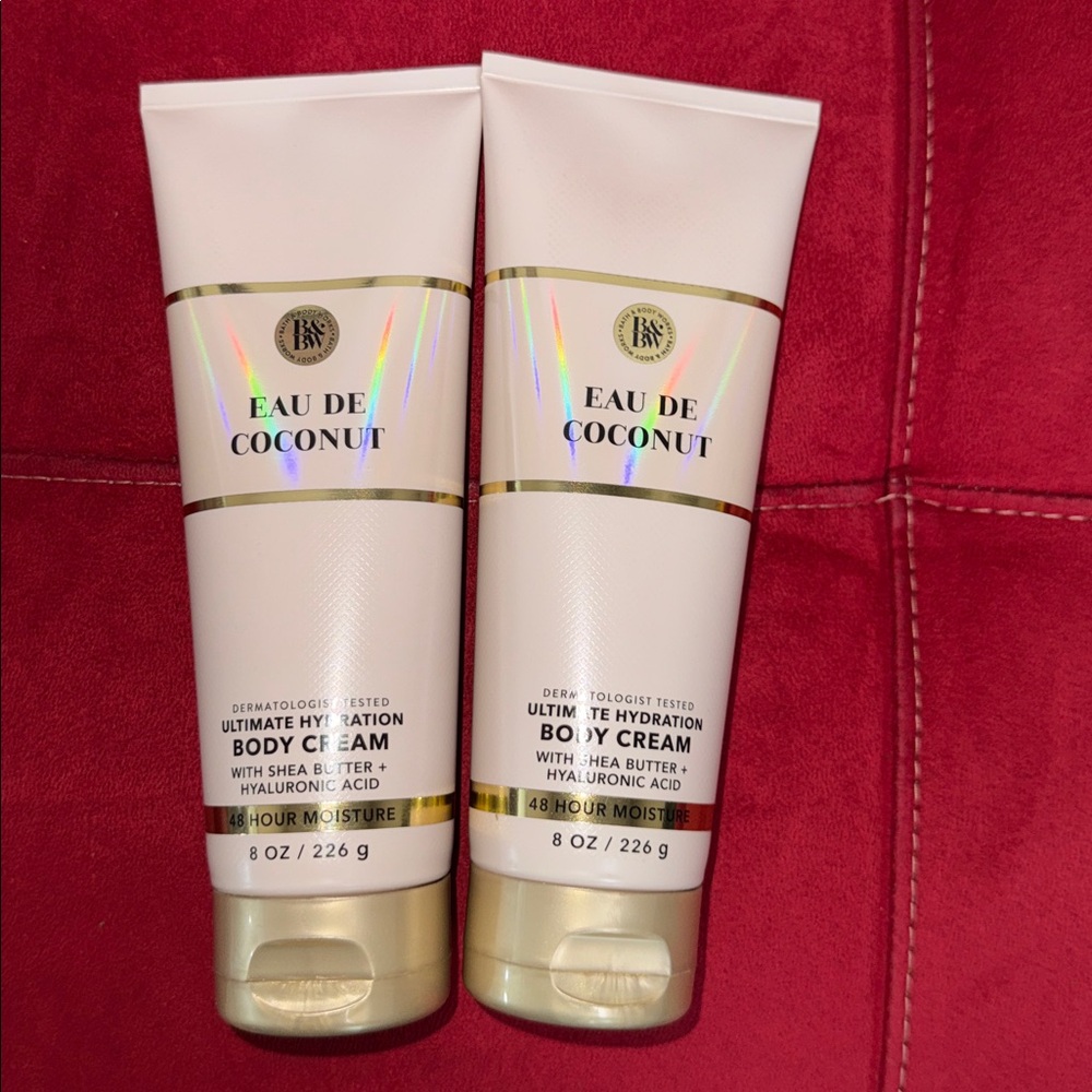 BBW 2pc set EAU DE COCONUT Ultimate Hydration Body Cream